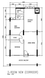 Blk 605 Yio Chu Kang Green (Ang Mo Kio), HDB 3 Rooms #555872241